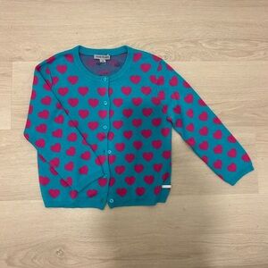 Posh Peanut Kids Heart Pattern Sweater size 7- just in time for Valentines Day!